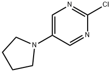 2-Chloro-5-(pyrrolidino)pyrimidine Structure