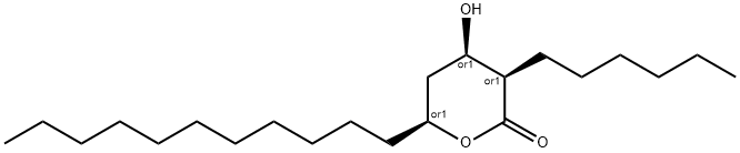 3-Hexyl-4-hydroxy-6-undecyl-tetrahydro-pyran-2-one|奥利司他杂质43
