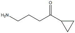 4-AMINO-1-CYCLOPROPYL-1-BUTANONE,1369165-88-7,结构式