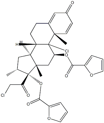 糠酸莫米松EP杂质J,1370190-55-8,结构式