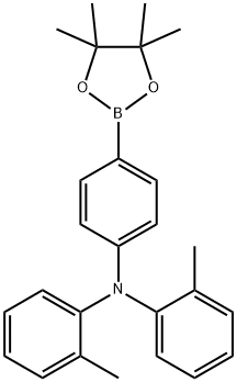 4-硼酸酯-2',2'-二甲基三苯胺,1373131-54-4,结构式