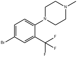 1-(4-bromo-2-(trifluoromethyl)phenyl)-4-methylpiperazine|