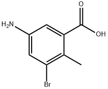 5-amino-3-bromo-2-methylbenzoic acid|5-氨基-3-溴-2-甲基苯甲酸