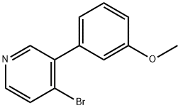 4-Bromo-3-(3-methoxyphenyl)pyridine|