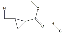 methyl 5-azaspiro[2.3]hexane-1-carboxylate hydrochloride Structure