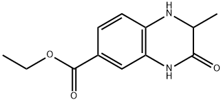 2-甲基-3-氧代-1,2,3,4-四氢喹喔啉-6-甲酸乙酯, 1375900-45-0, 结构式