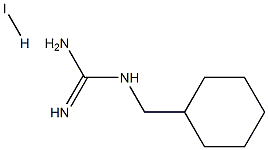 N-(cyclohexylmethyl)guanidine hydroiodide, 1376324-09-2, 结构式