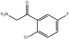 2-amino-1-(2-chloro-5-fluorophenyl)ethanone Structure