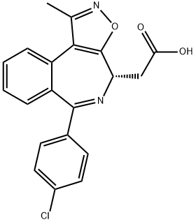 4H-Isoxazolo[5,4-d][2]benzazepine-4-acetic acid, 6-(4-chlorophenyl)-1-methyl-, (4S)-