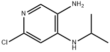 3,4-Pyridinediamine, 6-chloro-N4-(1-methylethyl)-,1380487-05-7,结构式