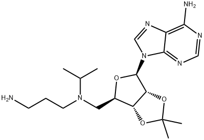 1381764-00-6 N1-(((3aR,4R,6R,6aR)-6-(6-amino-9H-purin-9-yl)-2,2-dimethyltetrahydrofuro[3,4-d][1,3]dioxol-4-yl)methyl)-N1-isopropylpropane-1,3-diamine