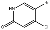 5-bromo-4-chloro-2(1H)-Pyridinone Struktur