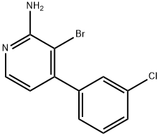 2-Amino-3-bromo-4-(3-chlorophenyl)pyridine|