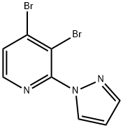 3,4-Dibromo-2-(1H-pyrazol-1-yl)pyridine|