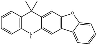 Benzofuro[2,3-b]acridine, 5,13-dihydro
-13,13-dimethyl- Structure