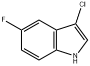 3-Chloro-5-fluoro-1H-indole Structure