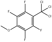 4-Methoxy-2,3,5,6-tetrfluorobenzotrichloride Struktur
