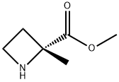 2-Azetidinecarboxylic acid, 2-methyl-, methyl ester, (2R)-,1391194-71-0,结构式