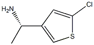 (S)-1-(5-chlorothiophen-3-yl)ethan-1-amine Struktur