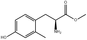 METHYL 2-AMINO-3-(4-HYDROXY-2-METHYLPHENYL)PROPANOATE 结构式