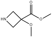 methyl 3-methoxyazetidine-3-carboxylate,1392879-17-2,结构式