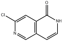 7-chloro-2,6-Naphthyridin-1(2H)-one, 1393568-79-0, 结构式