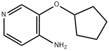 4-AMINO-3-(CYCLOPENTOXY)PYRIDINE Structure