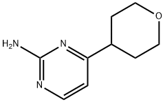 4-(tetrahydro-2H-pyran-4-yl)pyrimidin-2-amine|