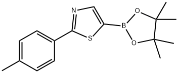 1402173-90-3 5-(4,4,5,5-tetramethyl-1,3,2-dioxaborolan-2-yl)-2-(p-tolyl)thiazole