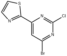 1412960-06-5 2-Chloro-4-bromo-6-(thiazol-2-yl)pyrimidine