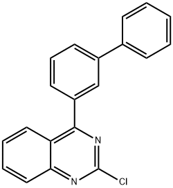 4-[1,1-Bipheny]-3-yl-2-chloroquinazoline Structure