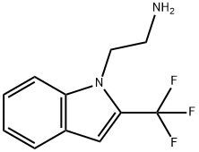 1H-Indole-1-ethanamine, 2-(trifluoromethyl)-