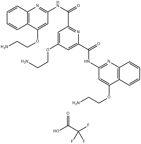 Pyridostatin hydrochloride,1416230-43-7,结构式