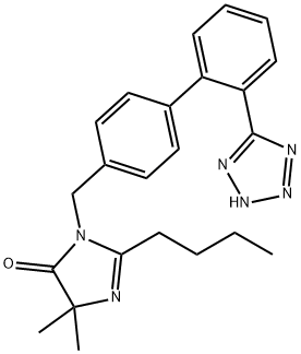 厄贝沙坦杂质,141745-36-0,结构式