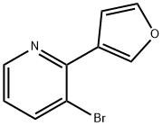 3-Bromo-2-(3-furyl)pyridine 结构式