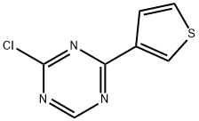 2-Chloro-4-(3-thienyl)-1,3,5-triazine Structure