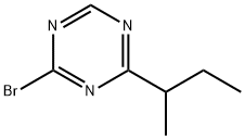 2-Bromo-4-(sec-butyl)-1,3,5-triazine Structure