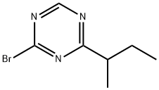 2-Bromo-4-(sec-butyl)-1,3,5-triazine, 1417519-74-4, 结构式