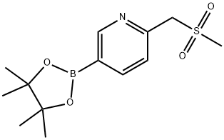 1421341-29-8 2-(methanesulfonylmethyl)-5-(tetramethyl-1,3,2-dioxaborolan-2-yl)pyridine