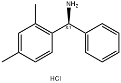 (S)-(2,4-dimethylphenyl)(phenyl)methanamine hydrochloride 结构式