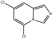 5,7-dichloroimidazo[1,5-a]pyridine Struktur