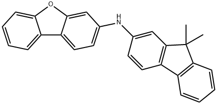 N-(9,9-dimethyl-9H-fluoren-2-yl)dibenzo[b,d]furan-3-amine|N-(9,9-二甲基芴-2-基)二苯并呋喃-3-胺