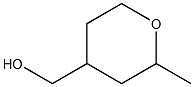 (2-methyltetrahydro-2H-pyran-4-yl)methanol Structure