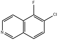6-chloro-5-fluoroisoquinoline Structure