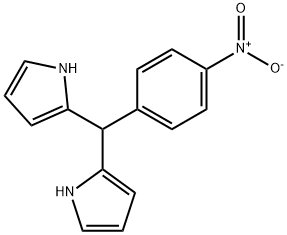 2,2'-[(4-nitrophenyl)methylene]bis-1H-Pyrrole 化学構造式