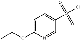 6-ethoxypyridine-3-sulfonyl chloride Struktur