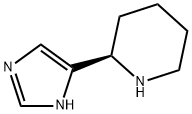 (R)-2-(1H-imidazol-5-yl)piperidine Structure