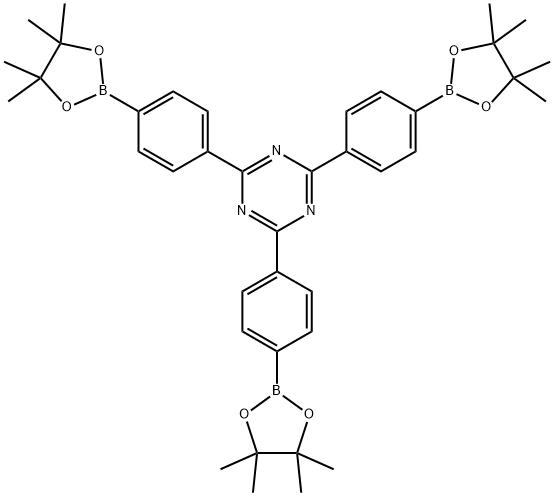 1447947-87-6 2,4,6-Tris[4-(4,4,5,5-tetramethyl-1,3,2-dioxaborolan-2-yl)phenyl]-1,3,5-triazine