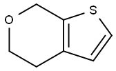 4,7-dihydro-5H-Thieno[2,3-c]pyran 结构式