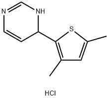 6-(3,5-dimethylthiophen-2-yl)-1,6-dihydropyrimidine Structure